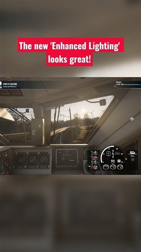 What do you think about the new 'Enhanced Lighting' in Train Sim World 7? [4K]