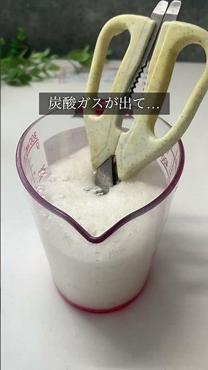 家にあるものでハサミの切れ味を復活させる裏技✊🏻#キッチンハック #ハサミ復活
