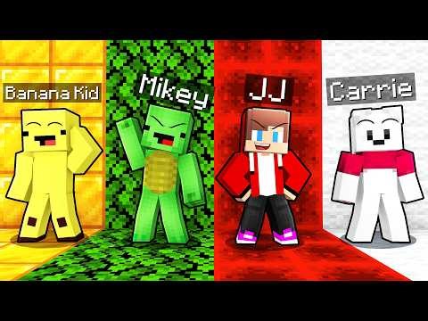 JJ and Mikey vs Friends: HIDE AND SEEK BATTLE in Minecraft!