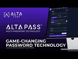 AltaPass™ Multi-Password Technology | Alta Labs