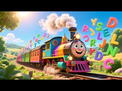 ABC Train to Sunny Town 🚂🌞 Fun Alphabet Song for Kids | Preschool Rhyme