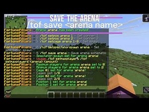 fortune pillars for minecraft servers setup and preview