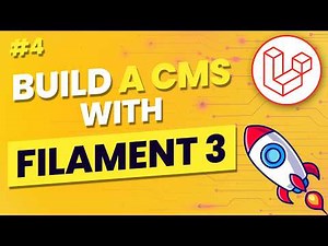 Let's build a CMS with Filament 3 and Laravel 11 | #-4 Tiptap editor & Slug Field