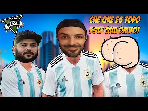 NEXXUZHD Y SUS AMIGOS ENTRAN A UN SERVIDOR ARGENTINO - GTA V ROLEPLAY