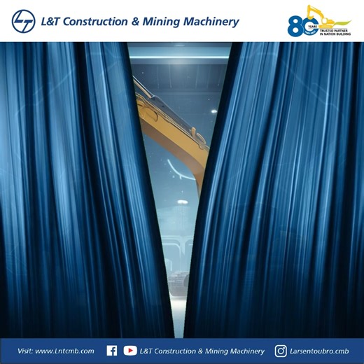 EXCON 2025 is calling where innovation roars louder than ever. Be there to witness the next big reveal. 🔥 . . Get in touch with us at https://lntcmb.com . . #lntcmb #LarsenToubro #ltcmb #EXCON2025 #InnovationUnleashed #GrandReveal #ConstructionMachinery #HeavyEquipment #EngineeringExcellence #FutureOfConstruction #LTCMBProducts | L&T Construction & Mining Machinery