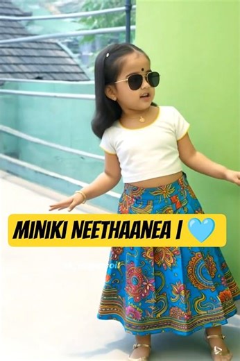 Miniki Neethaanea | 🩵 #dance #dancevideo #aidance #ytshorts #tamilcinema #tamildancesong #fyp