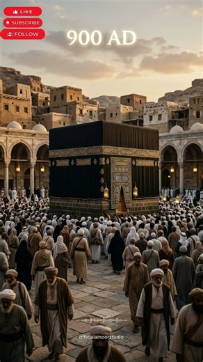 Kaaba Through Time (300 AD – 2026) | Makkah Evolution