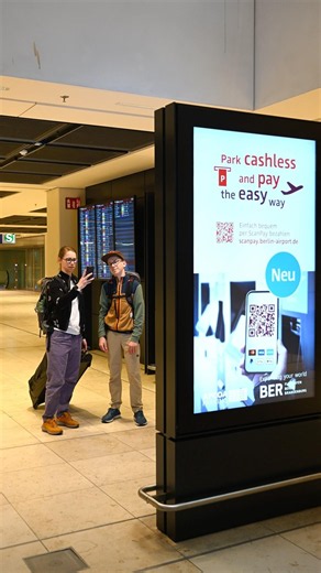 Bargeld war gestern - wir reisen vom BER Cashless.