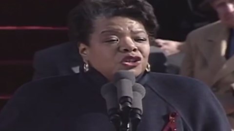 Maya Angelou's Speech at Bill Clinton's Inauguration