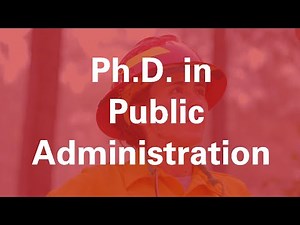 NC State Ph.D. in Public Administration Graduate Program