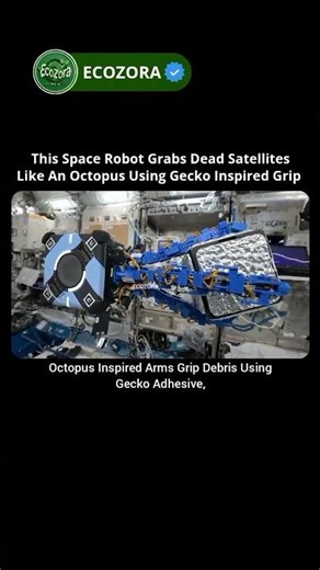 NASA Built A Space Tow Truck To Catch Debris 🚀 #space #nasa #science #technology