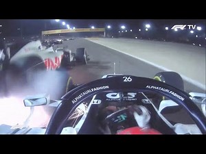 Romain Grosjean's Fireball Crash Onboard