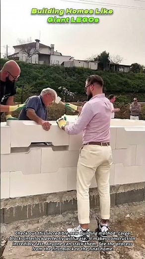 Building Homes Like Giant LEGOs