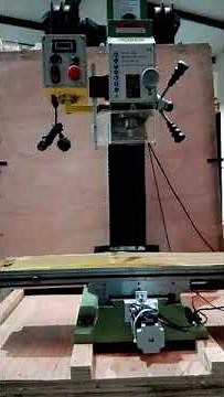 WARCO CNC Mill Ballscrew Conversion with Electronics and Stepper motors WM 18