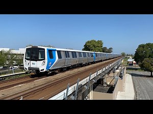 Bay Area Rapid Transit [BART] Trains @ San Leandro (4/26/22)