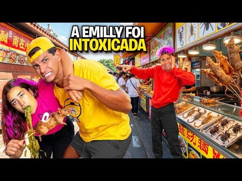 PROVAMOS ANIMAIS VIVOS NA CHINA *Emilly passou mal …