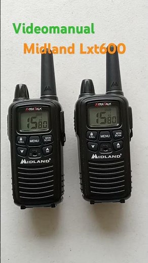 Midland LXT600 Video Manual (Notice) #walkietalkie #radio #videotutorial #help #midland