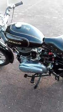 Mass production LUCAS SR1 magneto rotor on Royal Enfield bullet 350