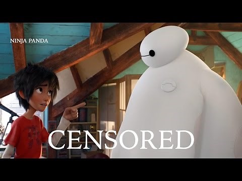 BIG HERO 6 | Unnecessary Censorship | Try Not To Laugh
