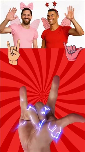 🤙 VS 🤟 Messi or Ronaldo? #messi #ronaldo #trollface