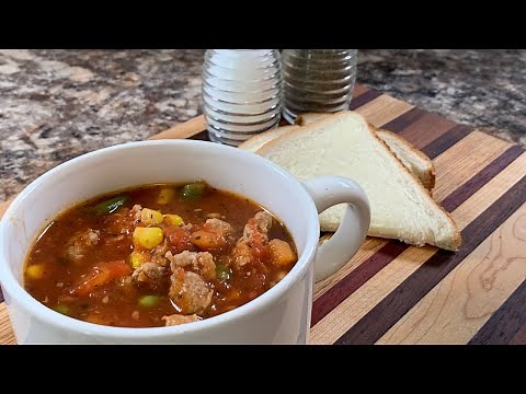 How To Make Quick and Easy Italian Sausage Soup
