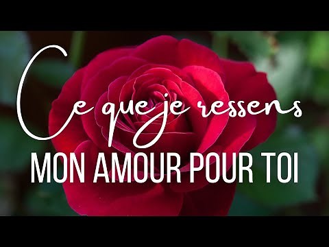 Déclaration d’amour puissante pour toi❤️ Tu es ma vie, ma moitié, bien plus qu’un simple amour