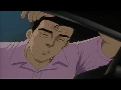 Initial D Takumi Fujiwara Delivering Tofu with a cup of water