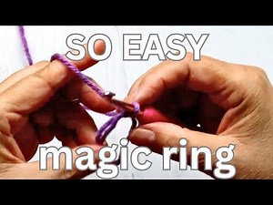 How to Crochet the Magic Ring (Magic Circle) | Perfect Start for Round Projects