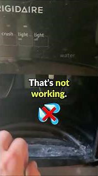 Fridge Water Dispenser Not Working? Fix It in Minutes!