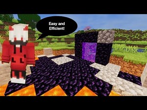 How To Make A Speedrun Portal For Minecraft Java And Bedrock