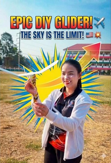 This Rubber Band Glider Flies Forever! 🕊️ #step