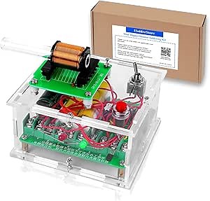 Soldering Practice Kit Projects DIY Toys Electric Magnetic Transmitter Educational Electronics Kit Mini DIY Shooting Game Fun Soldering Project