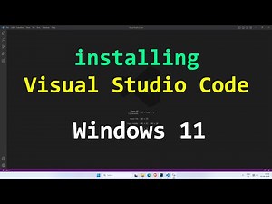 How to Install VS Code ( Visual Studio Code ) in Windows 11