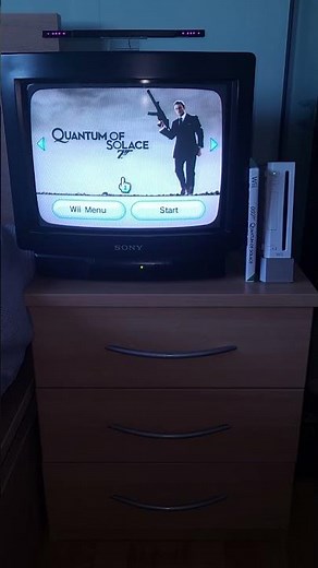 Wii menu Quantum of Solace