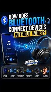 How Does Bluetooth Connect Devices Without Wires? 🎧 | The Science Explained