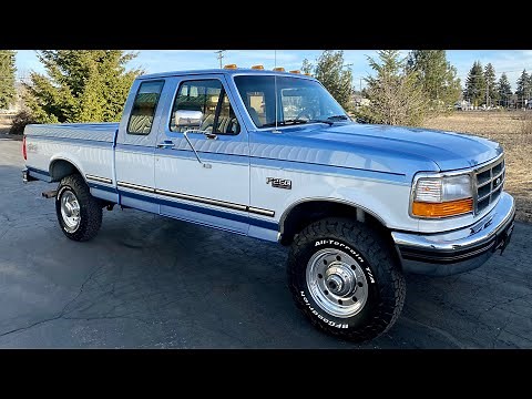 59k Mile 1996 Ford F-250 XLT 4x4 Short Bed