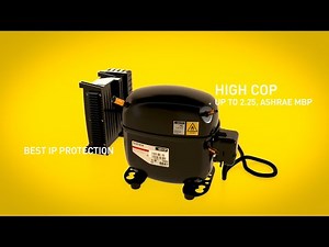 Secop SLVE Variable-Speed LBP/MBP Propane Compressor