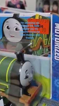 I'm unboxing cgi thomas the tank engine yay my favorite character from thomas and friends