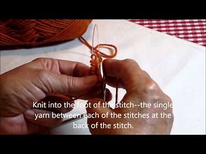 Toe Up Sock - Easy Cast On