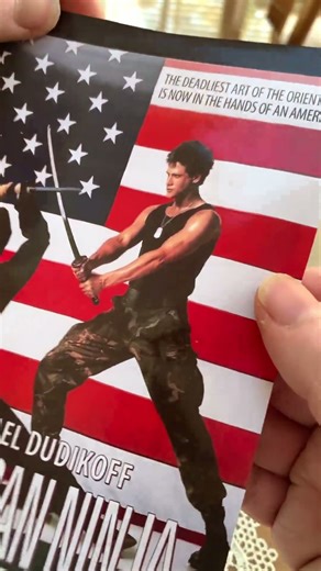 American Ninja dvd cover boxart. (Best) insert for case. Custom order