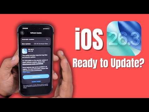 iOS 26.3 🔥 Update Size, Bug Fixes & SECURITY Fixes!