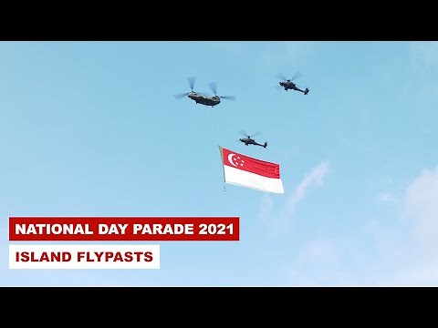 NDP 2021: Island Flypasts