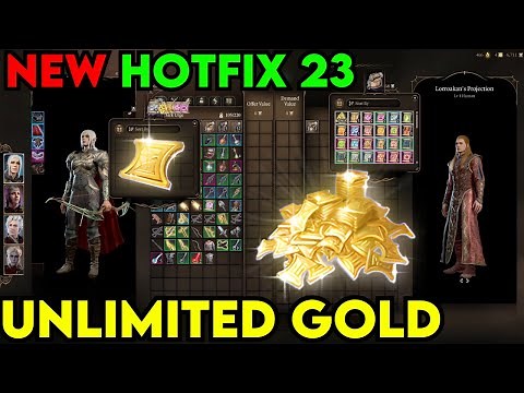 NEW Merchant Bag Glitch - Hotfix 23: Baldur's Gate 3