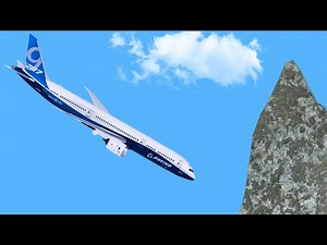 Playing Floating Sandbox with NPCs #17 Plane Crash