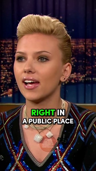 Scarlett Johansson Has Staring Problem...