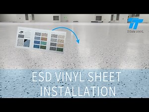 How to Install ESD Flooring, ESD Vinyl Sheet in Roll Form - Titan Vinyl