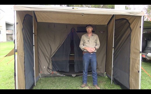 Showing the Oztent RV3 and the upgrades that are available. More info on our website, www.drifta.com.au | Drifta Camping and 4WD