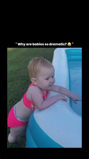 Explainer.On° on Instagram: "This video captures a toddler exploring a small inflatable pool, a moment that reflects important real facts about early childhood development, sensory learning, and water familiarity. At this age, children are driven by curiosity and use their hands to explore textures, temperature, and resistance, which helps build neural connections related to touch, balance, and coordination. Standing and holding onto the pool edge strengthens leg muscles and core stability, supp