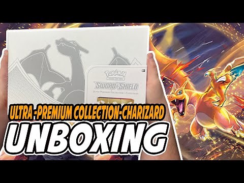 Pokemon TCG Ultra-Premium Collection-Charizard Unboxing