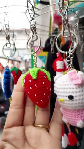 crochet keyring collection #crochet #keychain